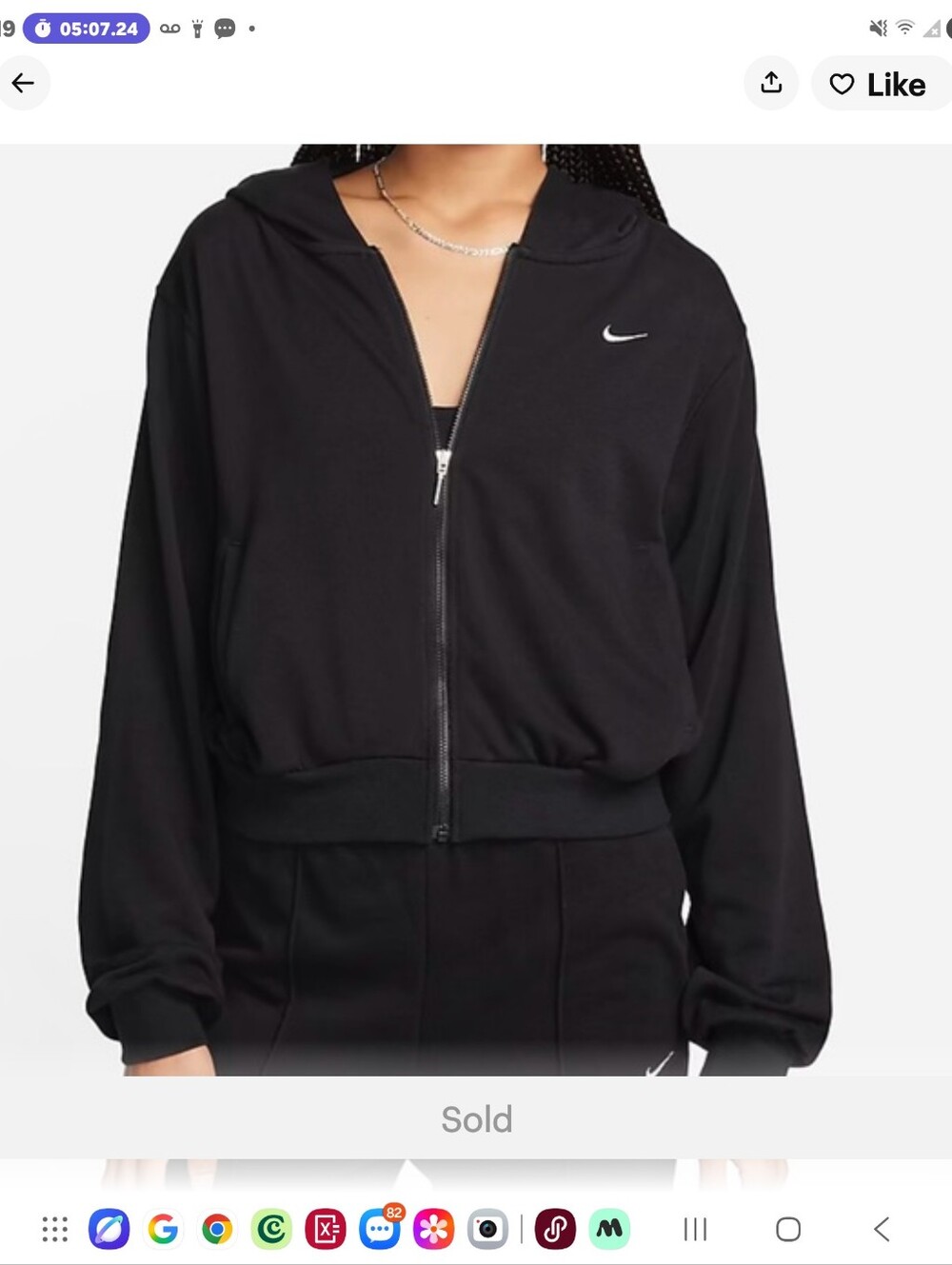 Nike Sportswear Chill Terry Leightweight Hoodie